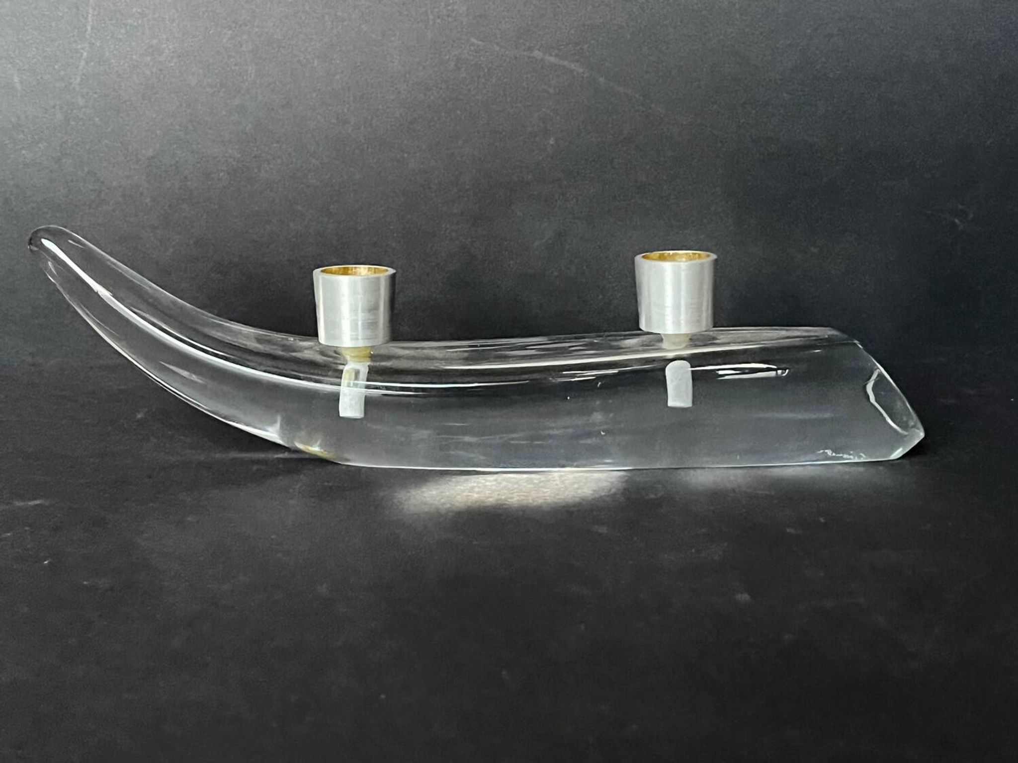 Crystal candlestick