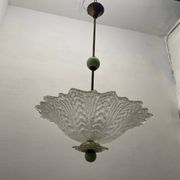 Suspension vintage en verre de Murano 1950