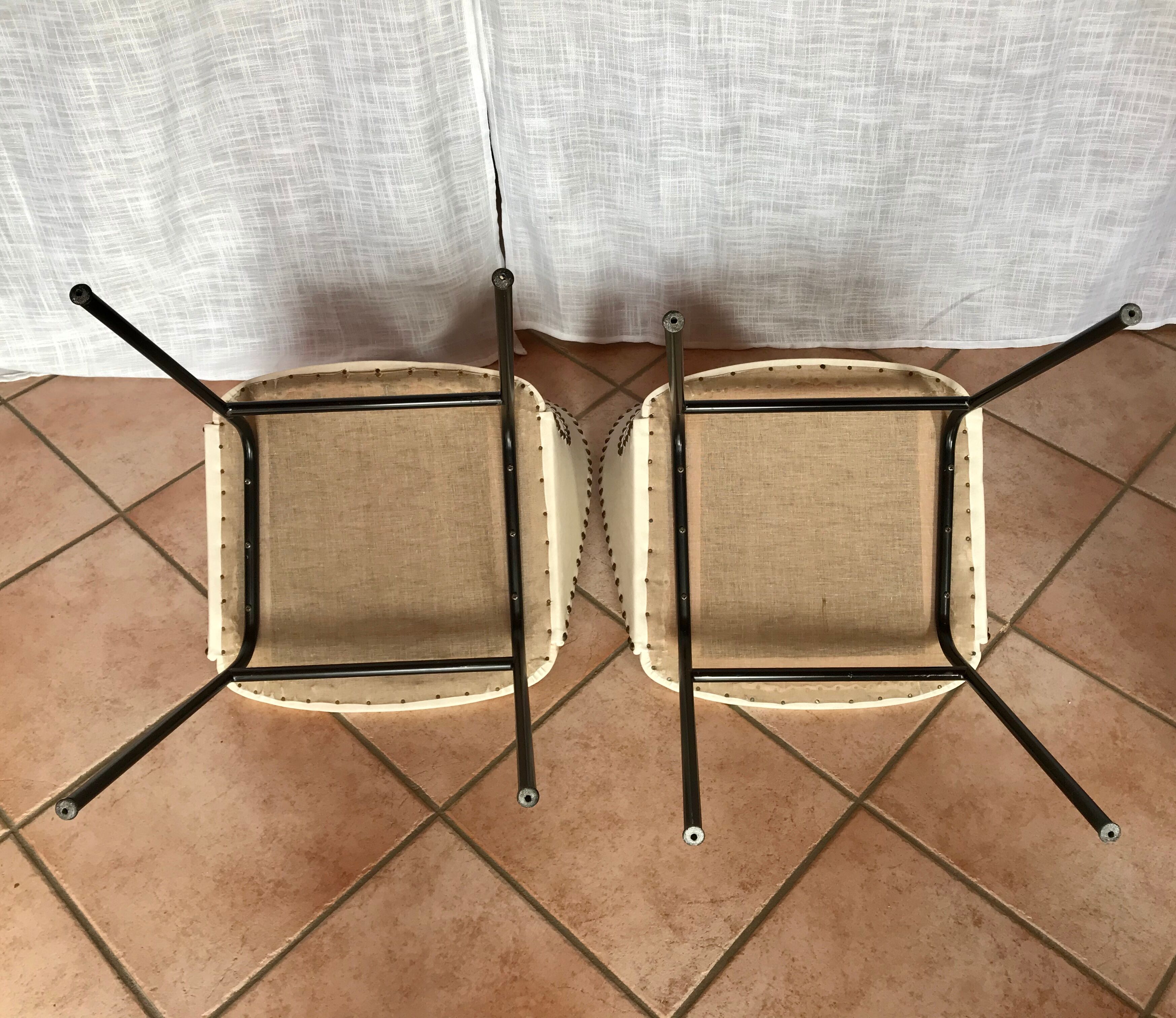 Pair of Louis Paolozzi chairs for Zol 50s