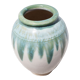 Ceramic pot, jar, glazed planter, vintage pot cover, decoration
