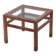 Table basse en chêne massif, 1980