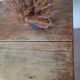 Antique farmhouse table with drawer