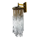 Cascade wall light by Venini, Murano glass, Italy, 1970s