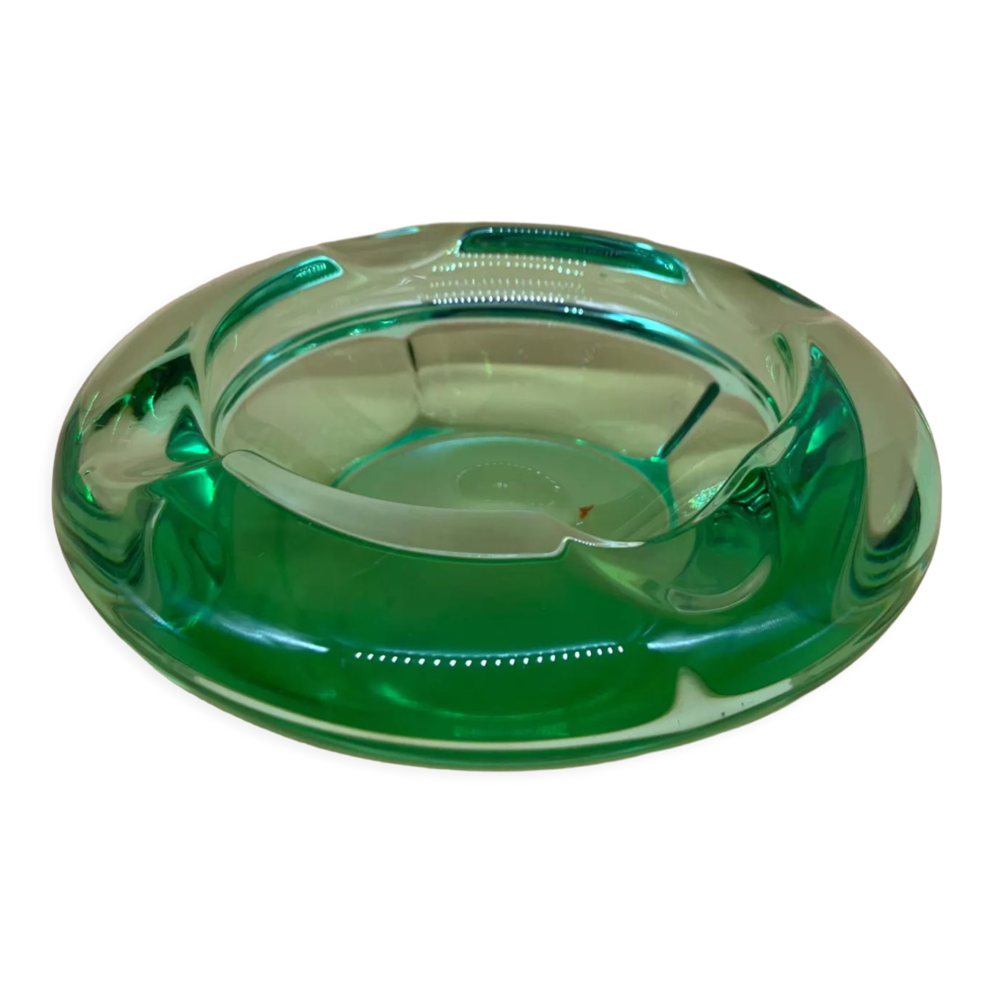 Daum crystal ashtray