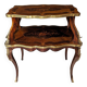 Table à Thé Marquetée Style Louis XV