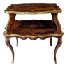 Table à Thé Marquetée Style Louis XV