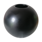 Karlsruhe Majolica ceramic ball vase