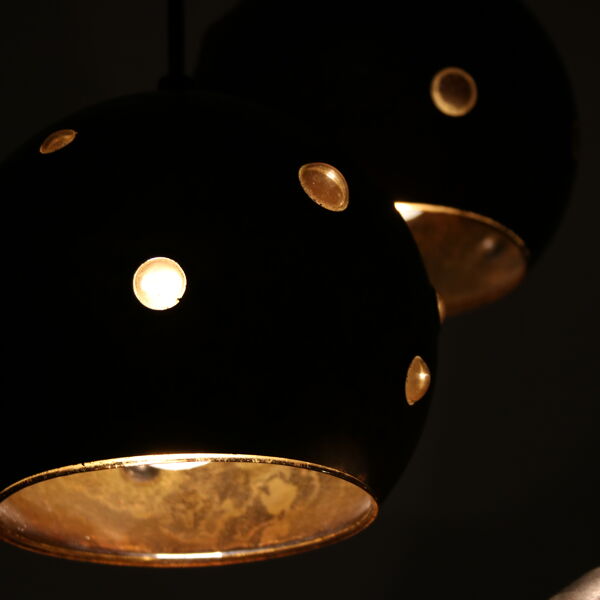 Suspension en cuivre des années 1960 par Peill & Putzler, Allemagne