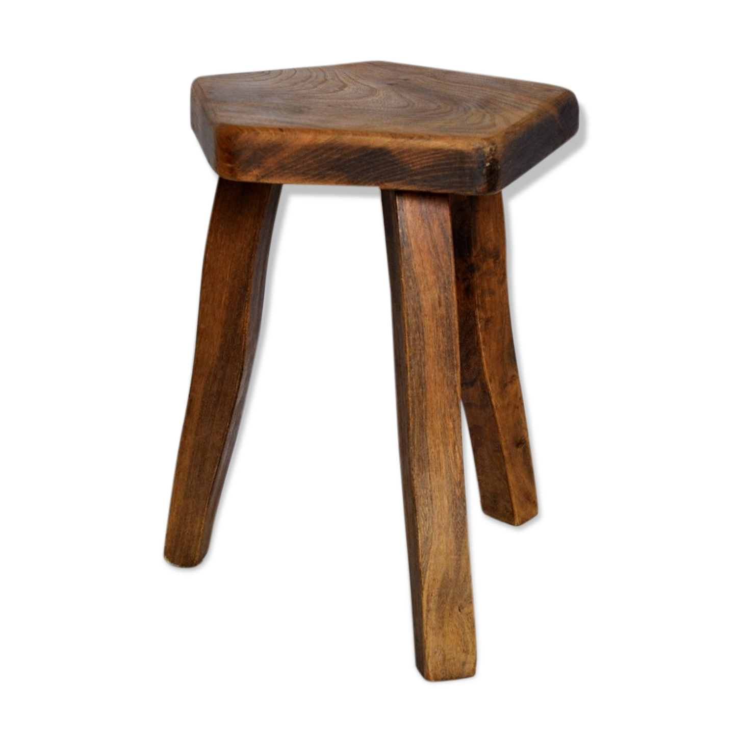 Walnut stool