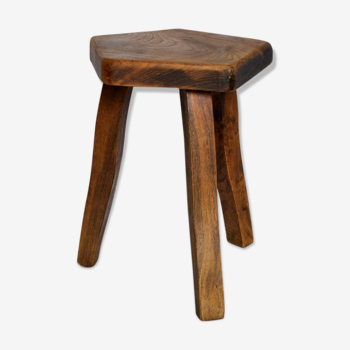 Walnut stool