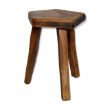 Walnut stool