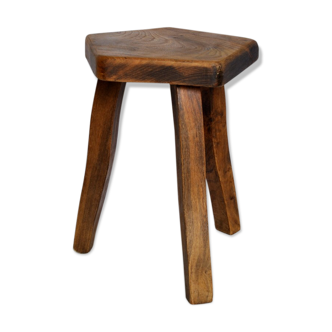 Walnut stool