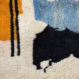 Traditional handmade Berber carpet 250cmx150cm