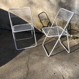 Set of two folding chairs