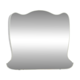 Beautiful Vintage Wavy Mirror Faceted 1960s