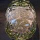 Large glass vase in Czech, lily flower model by Rudolfova Hut.