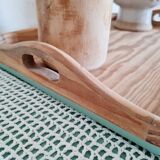 Old wood top with handles renovated