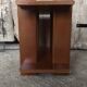 Old bedside table nightstand design wood 80s vintage