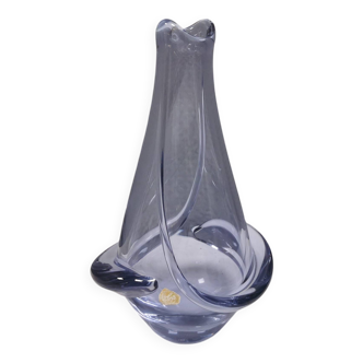 Bohemian vase by Frantisek Zemek Czech Republic 1950-60s