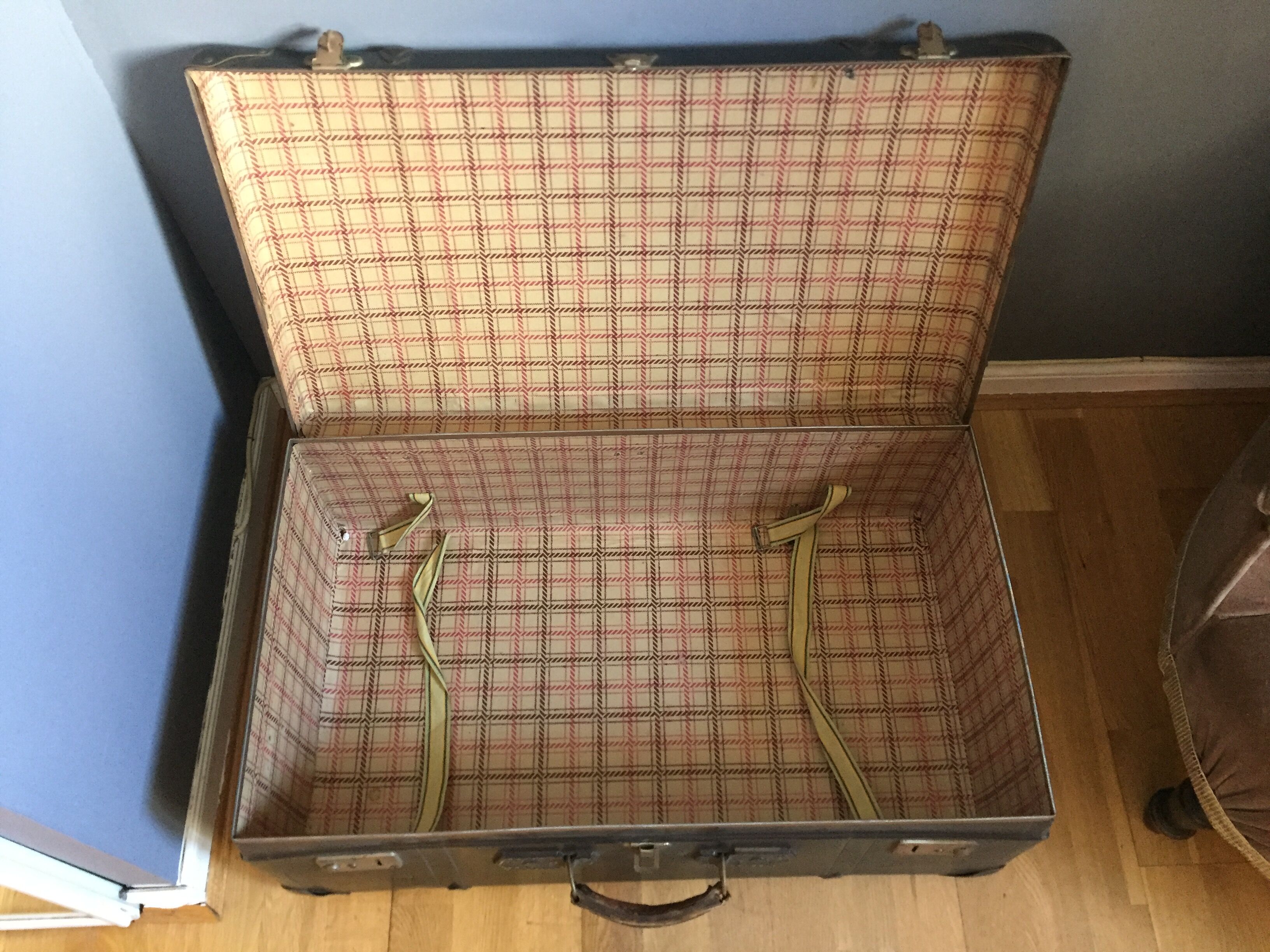 Valise ancienne vintage 1950