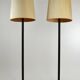 A Pair Of “Flet” Floor Lamps by Jo Hammerborg for Fog & Mørup, Denmark – 1960s