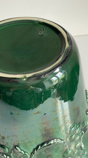 Cache-POT Barbotine GIEN Vintage