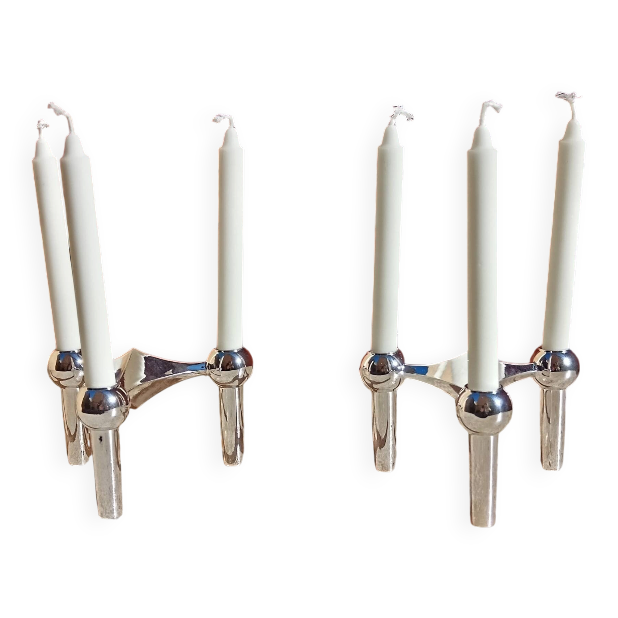 Modular candle holders Stoff Nagel
