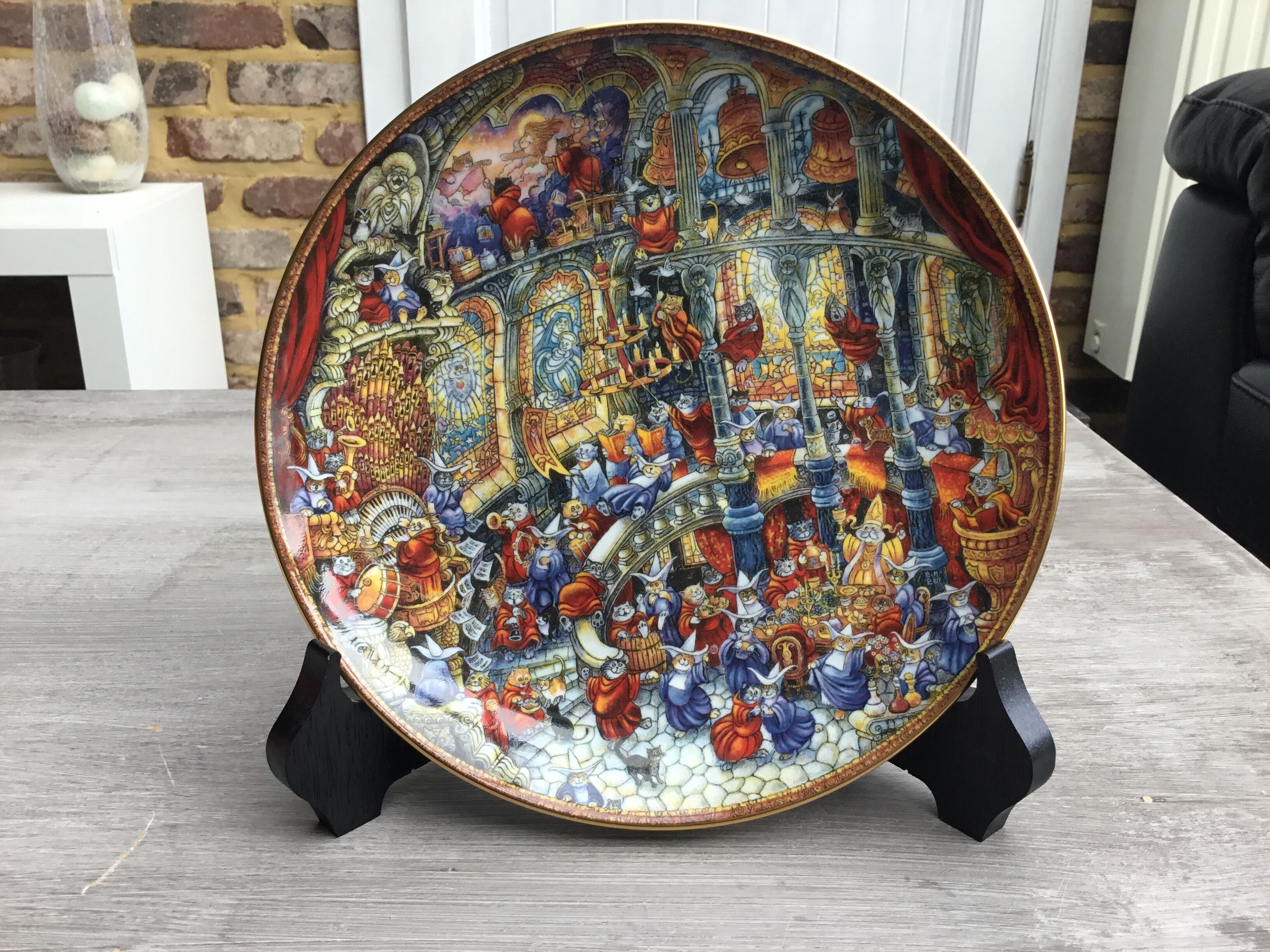 Royal Doulton cats plate