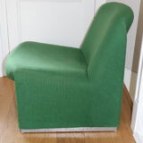 Green Alky lounge chair by  Giancarlo Piretti