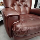 Vintage leather armchair