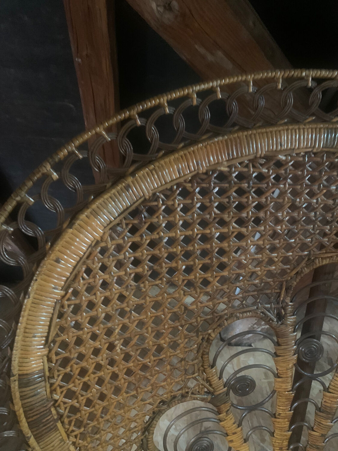 Fauteuil Emmanuelle Peacock