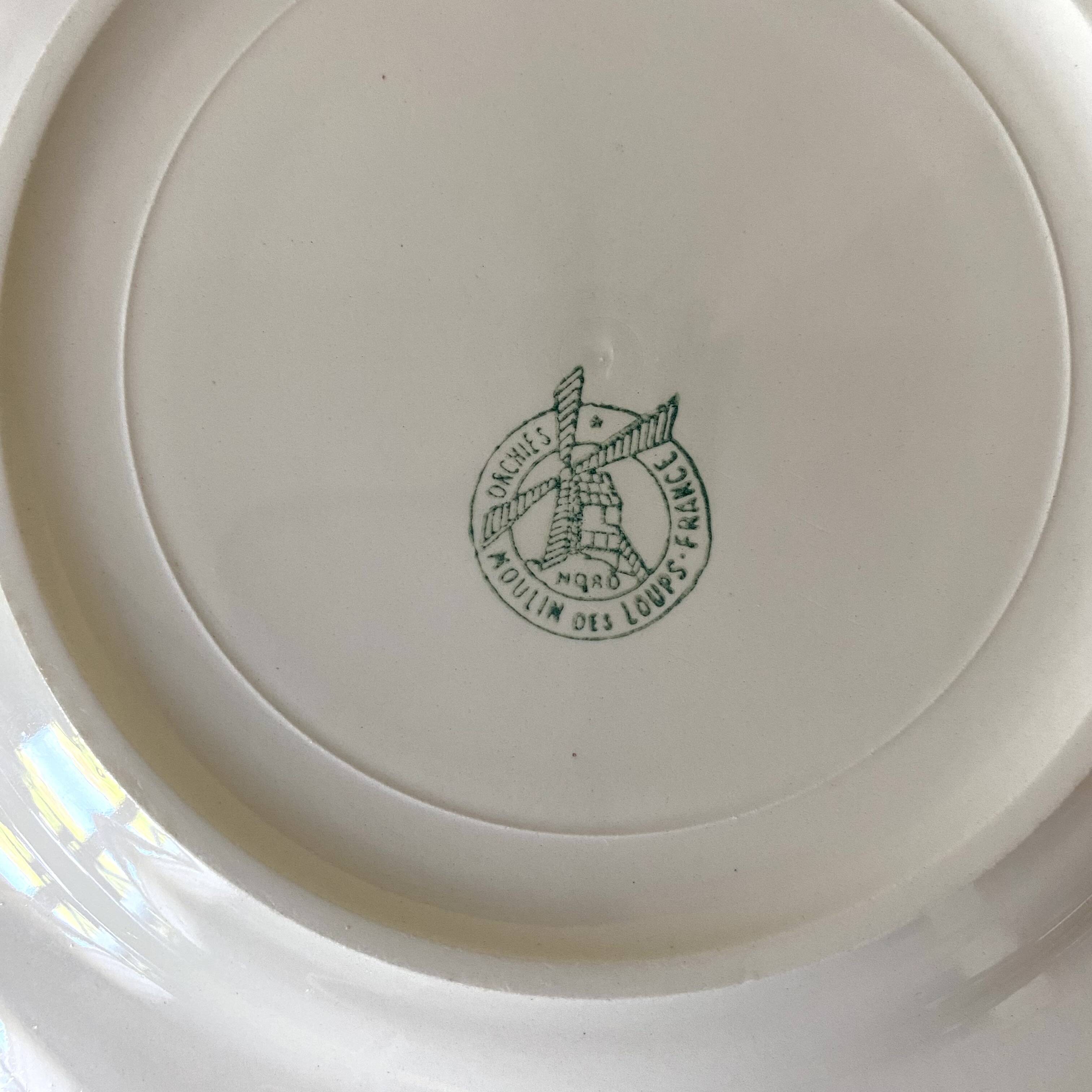 60s flat plates Moulin des Loups