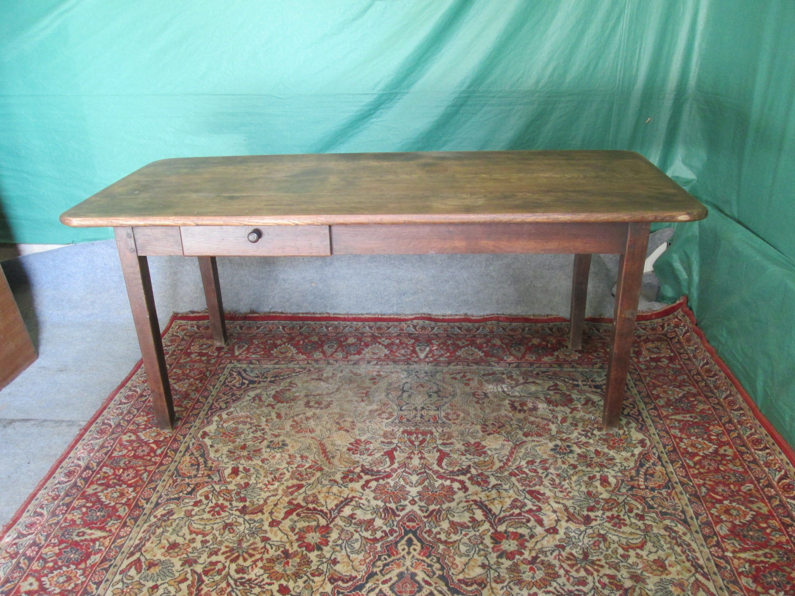 Oak farm table