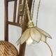 Lampe baladeuse en nacre et laiton