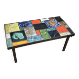 1970s ceramic coffee table