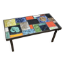 Ceramic coffee table from the 1970s