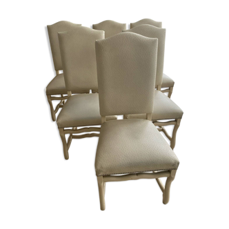 Suite de 6 chaises