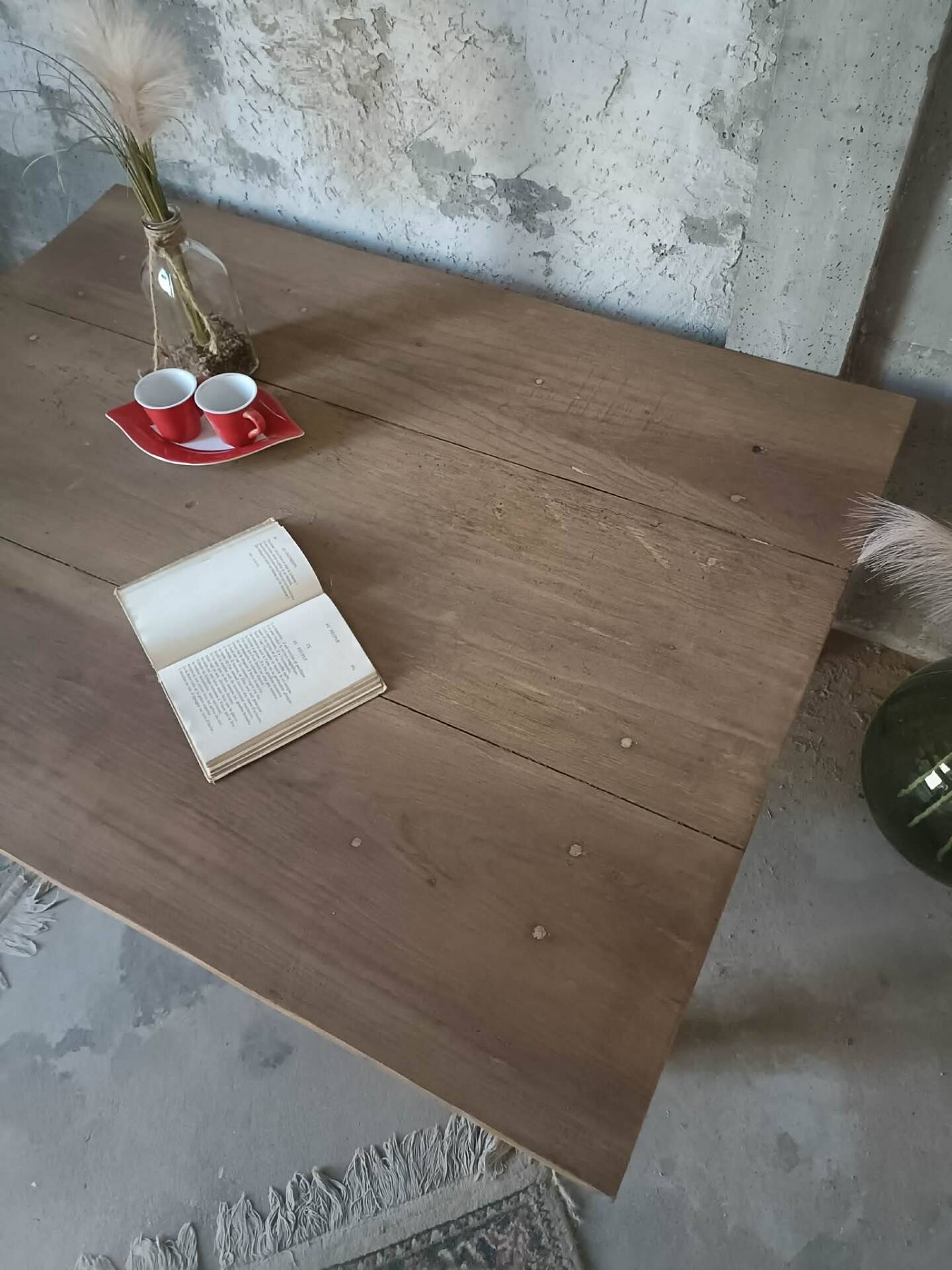 Table basse de ferme 
