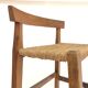 Minimalist wooden bar stool 40-50s
