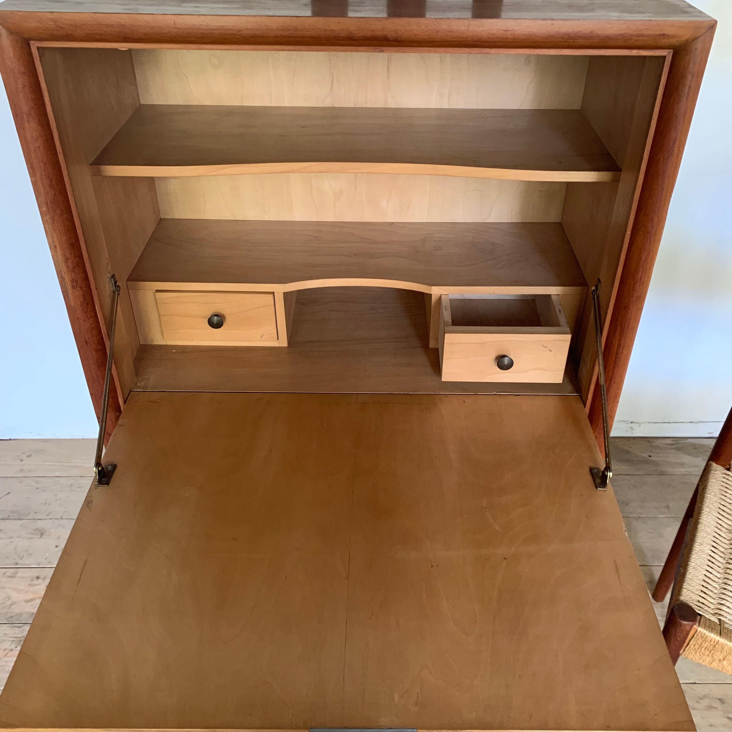 Bureau secrétaire vintage