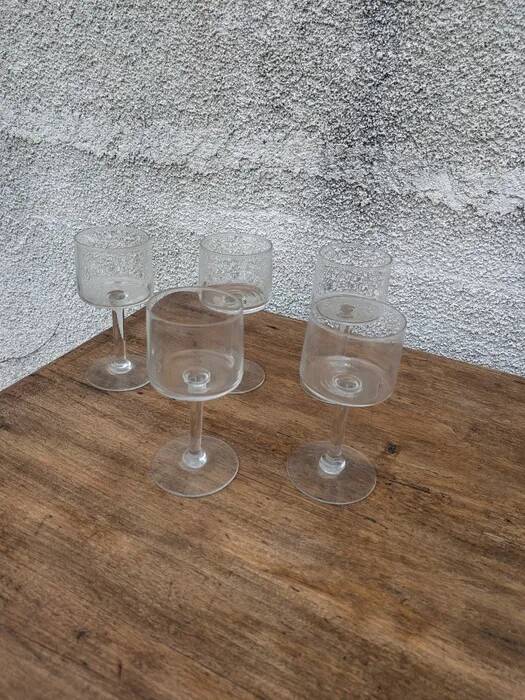 Verres à vin d’Anjou