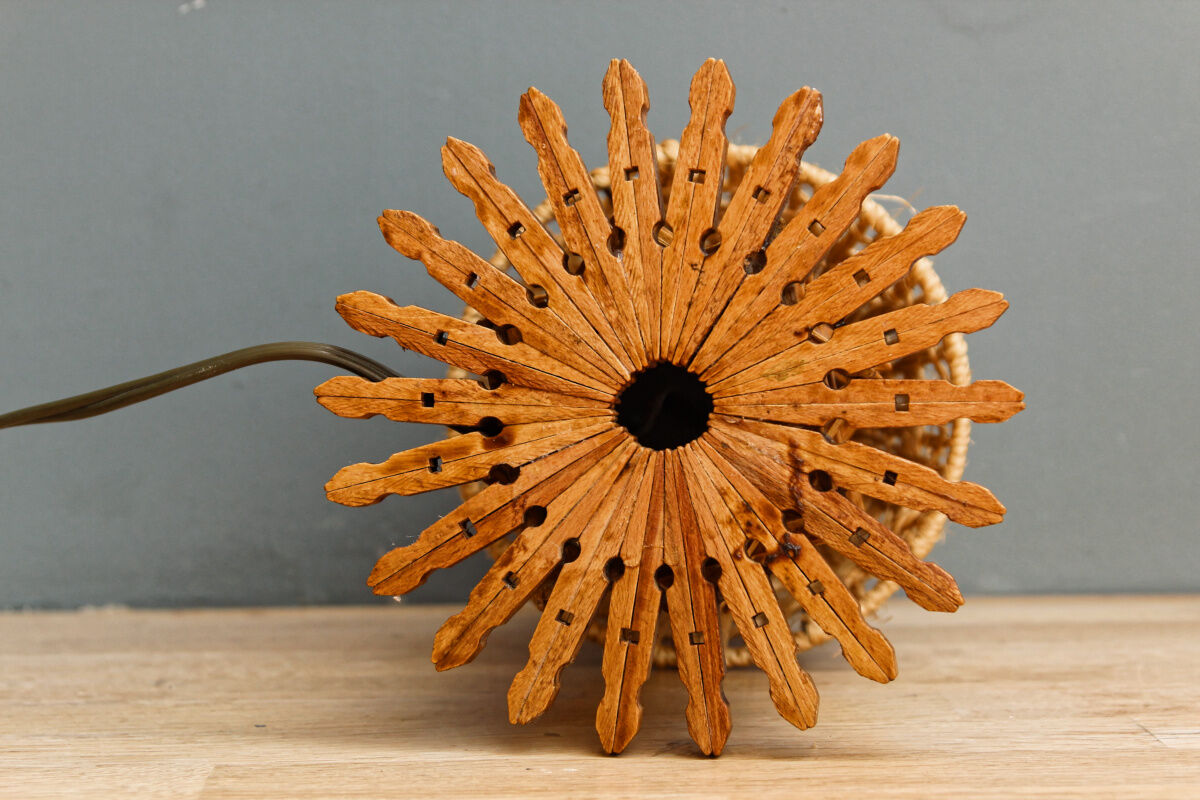 50s bedside lamp - popular art