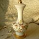 Opaline living room lamp foot decore hand double lighting