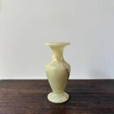 Vintage onyx natural stone vase