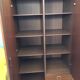 1960 plating chrome legs teak Cabinet
