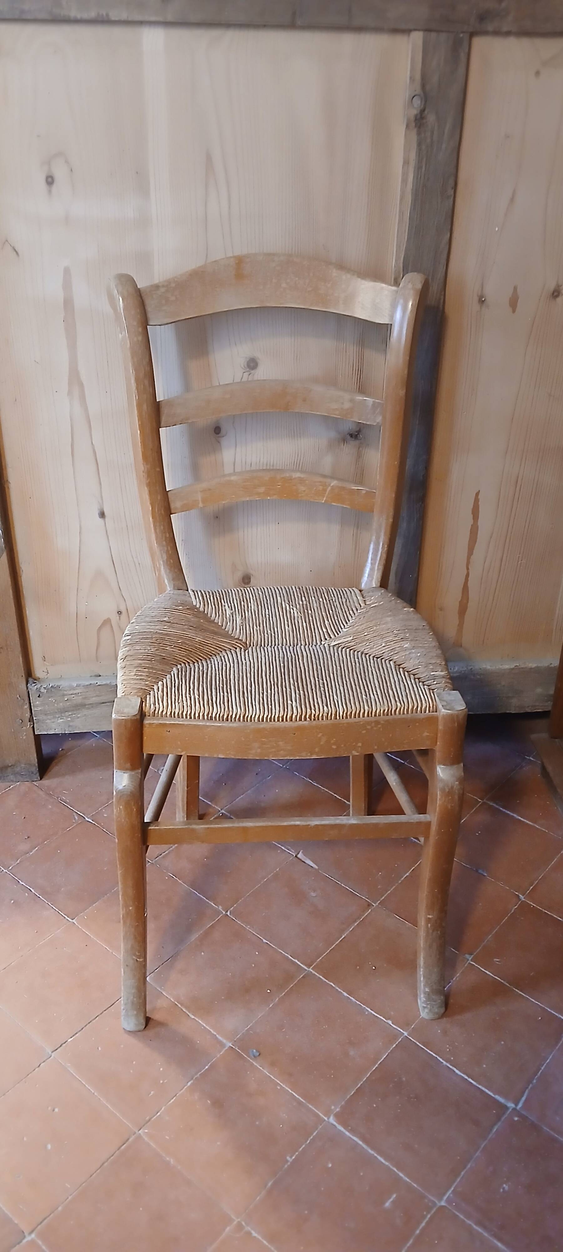 Handcrafted chair