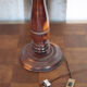 Pied de lampe bois, lampe à poser, lampe bois, lampe d'appoint, éclairage