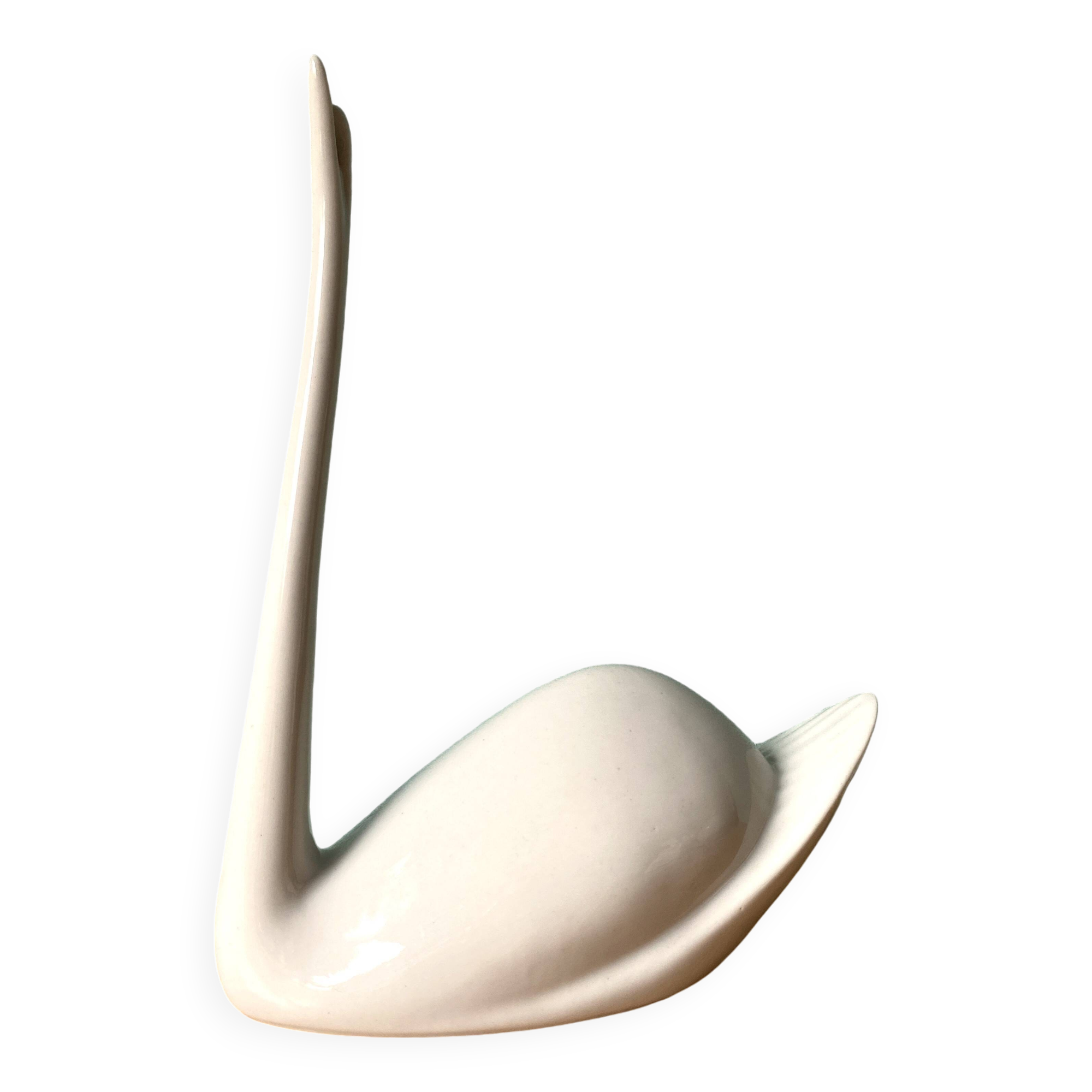 Figurine cygne Royal Dux années 1960