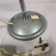 Former green aluminum metal lay desk lamp - year 60 - 70 - works