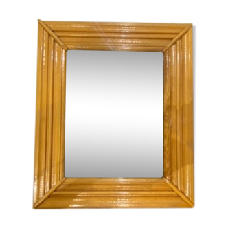 Mahogany mirror